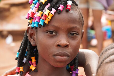 Mädchen aus Sierra Leone