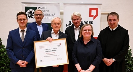 Salzburger: Theologischer Preis an Paul M. Zulehner verliehen