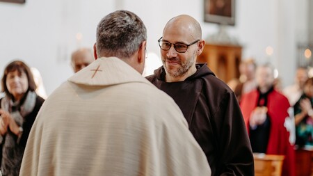 Br. Alexander Schröter legte ewige Profess ab
