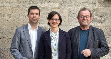 KAÖ-Leitungsteam: Thomas Immervoll, Katharina Renner, Ferdinand Kaineder