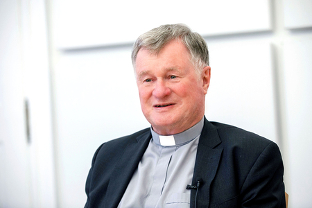Bischof Manfred Scheuer beim Interview anl?sslich seines 70. Geburtstags.