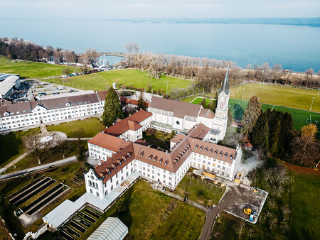 Zisterzienserabtei Wettingen-Mehrerau - Außenaufnahme - Luftaufnahme