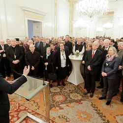 Am 4. Dezember 2018 empfingen Bundeskanzler Sebastian Kurz und Bundesminister Gernot Bl?mel Vertreter christlicher Religionen im Bundeskanzleramt.