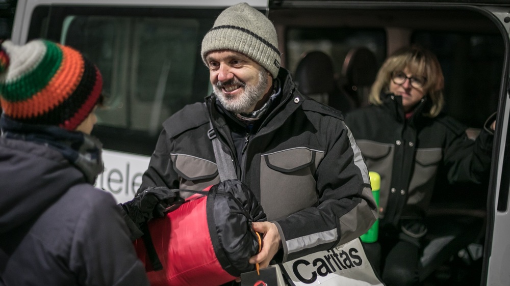 Caritas Kältetelefon / Caritas Graz/Tim Ertl