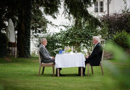 Bundespräsident Van der Bellen bei Erzbischof Lackner zu Gast