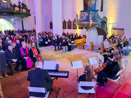 Friedensgebet im Eisenstädter Dom am 24. Februar 2026
