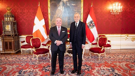 Großmeister des Malteserordens auf offiziellem Besuch in Österreich