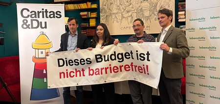 Caritas und Lebenshilfe warnen vor weiteren Budgetkürzungen 
