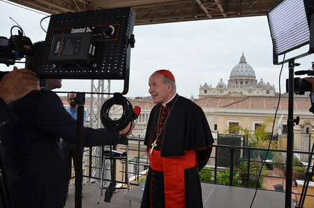 Kardinal Schönborn präsentiert in Rom 'Amoris Laetitia' 2016