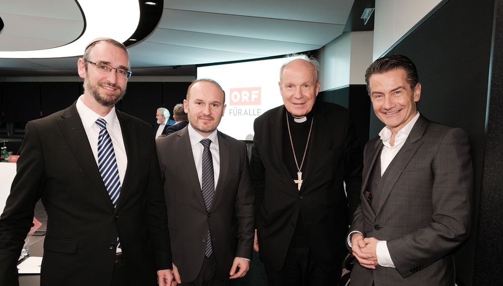 ORF-Generaldirektor Weißmann lud Spitzen der Kirchen und Religionsgemeinschaften zum Gedankenaustausch / Hans Leitner ORF-Generaldirektor Weißmann lud Spitzen der Kirchen und Religionsgemeinschaften zum Gedankenaustausch - Die Religionsberichterstattung in TV, Radio und Online nimmt im ORF einen großen Stellenwert ein, denn die vielfältigen Stimmen der Kirchen, Glau