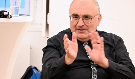 Der österreichische 'Medienbischof' beim Jour Fixe des Verbandes der Katholischen Publizistinnen und Publizisten am 10. September 2025 in Wien