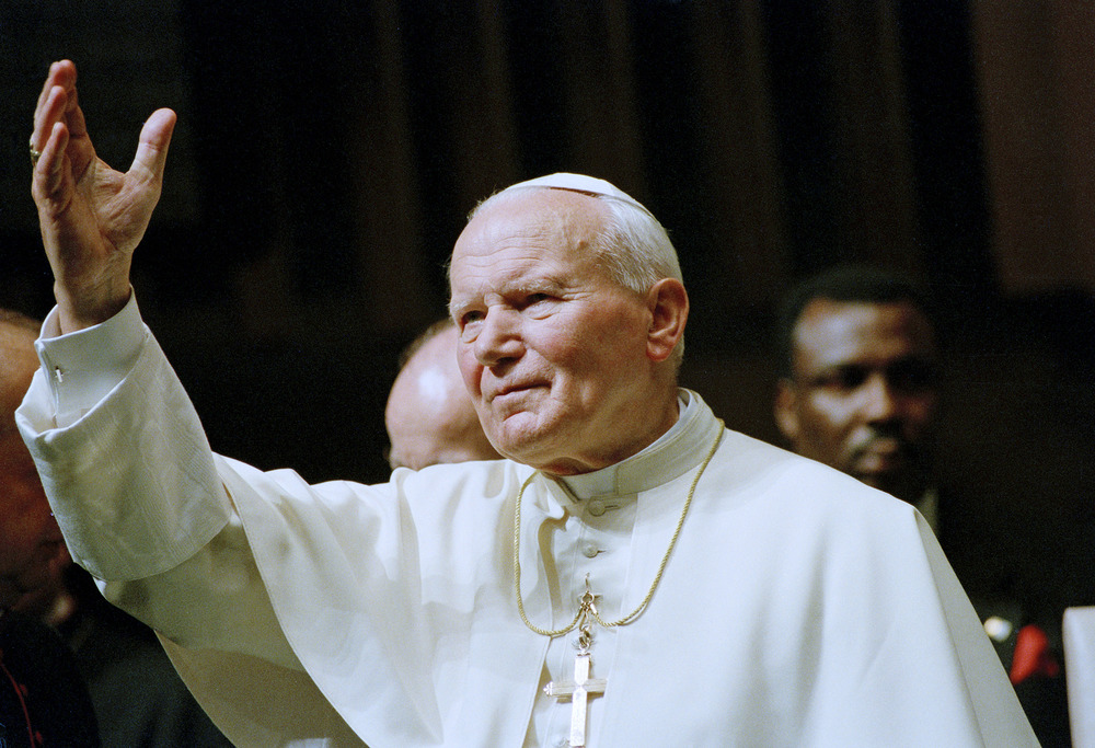 Johannes Paul II. / UN Photo/x Schönborn: Wie Johannes Paul II. auf Sehnsucht nach Frieden hören