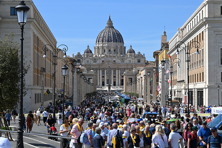 Blick auf den Petersdom