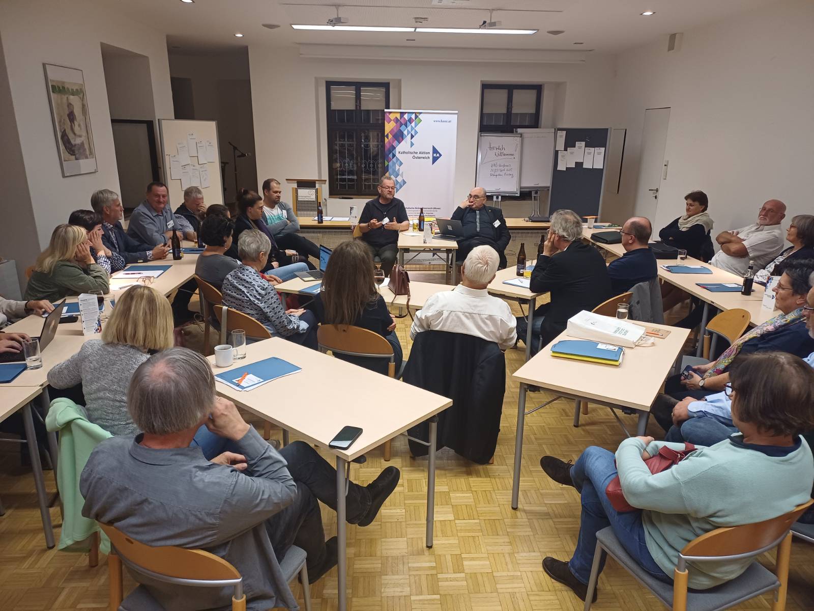 Die KAÖ Konferenz im Dialog mit Referatsbischof Wilhelm Krautwaschl