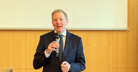 Sozialversicherungen-Dachverbandsvorsitzender Peter McDonald bei 'Gesundheitstag' der Orden