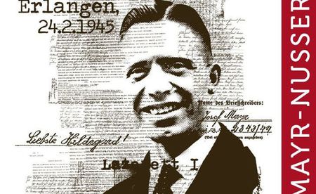 Plakat zur Seligsprechung von Josef Mayr-Nusser / Diözese Bozen-Brixen
