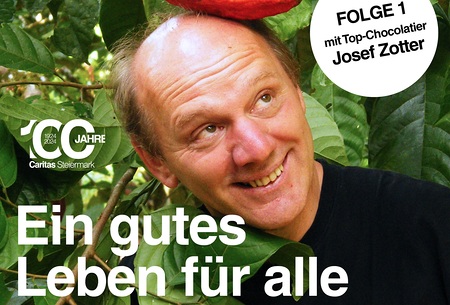 BILD zu OTS -  Chocolatier Josef Zotter spricht in der ersten Folge des Podcasts ?ber die soziale Verantwortung von Unternehmer*innen und ihren Beitrag zu einer gerechteren Welt 