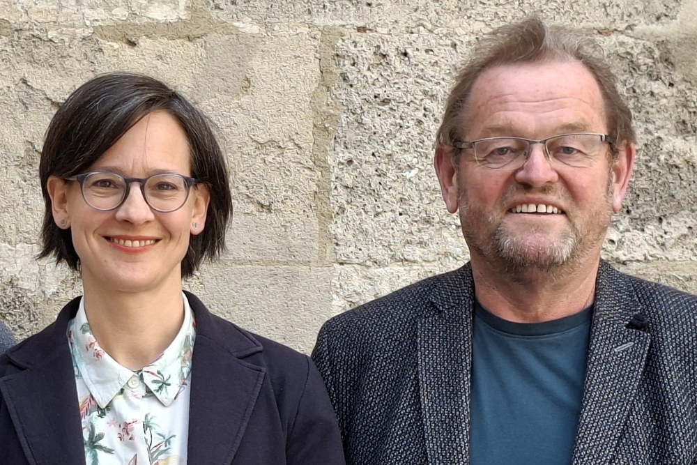 Porträt der Vizepräsidentin der Katholischen Aktion Österreich Katharina Renner und des Präsidenten der Katholischen Aktion Österreich Ferdinand Kaineder 