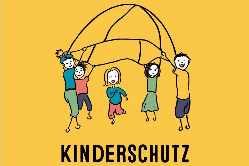 Detail des Folders zum Kinderschutz für Lagerleitende