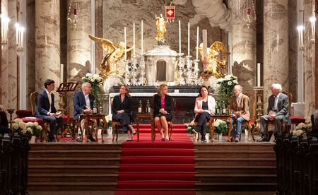 Podiumsdiskussion 'Klima - Verspielte Zukunft?' in Wiener Karlskirche