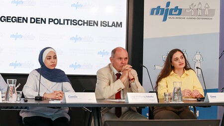 .Pressekonferenz zur Bildungsoffensive der Muslimische Jugend Österreich (MJÖ) 'Gemeinsam gegen den politischen Islam'