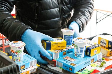 Caritas: Lebensmittel-Ausgabestelle Le+O