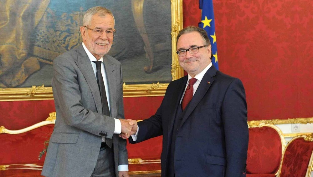 Chalupka: Van der Bellen 'Garant für den Zusammenhalt' / epd/Uschmann