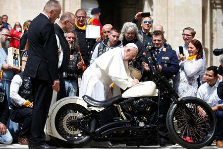 'Peace Ride': 'Jesus Biker' touren für Missio zum Papst