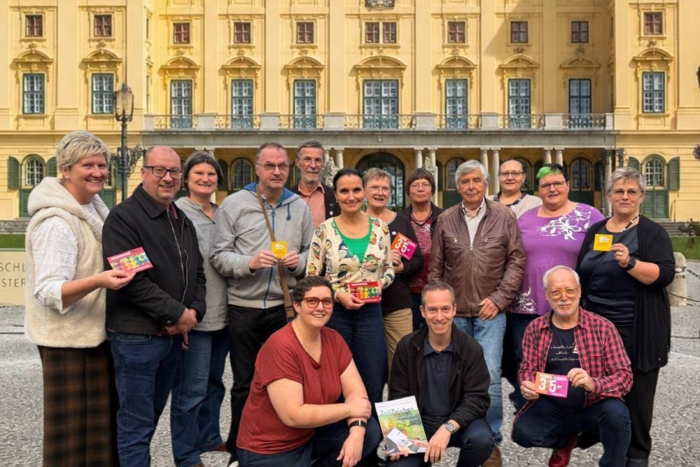 Gruppenfoto der Teilnehmende an der Bundeskonferenz der Katholischen Arbeitnehmer:innenbewegung Österreich