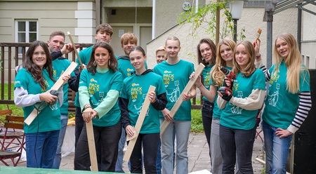 Foto von der Aktion '72 Stunden ohne Kompromiss' vom 22. bis 25. Oktober 2025