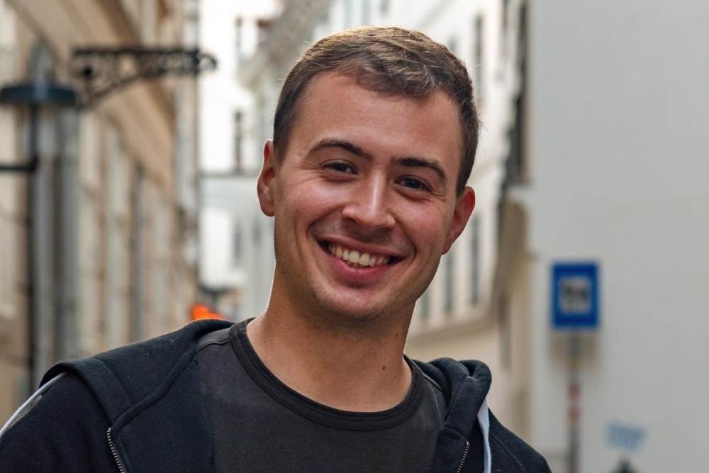 Porträt des Vorsitzenden der Katholischen Jugend Österreich Klemens Lesigang