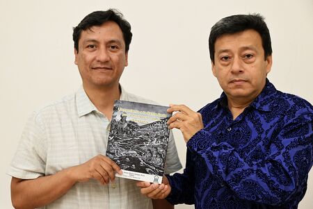 Oscar Campanini Gonzales und Prof. Jesús Olivero-Verbel