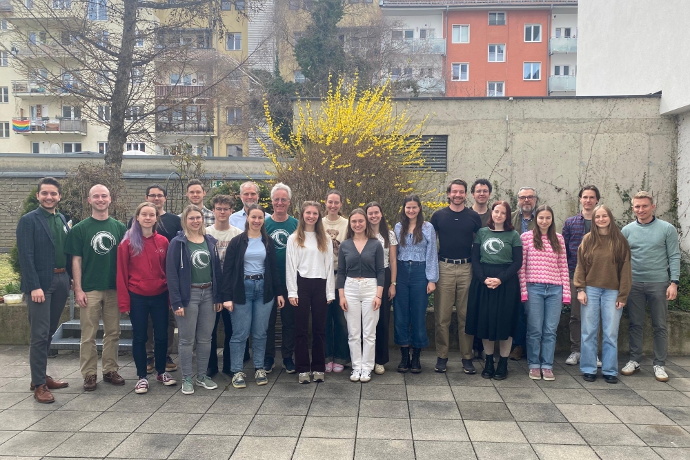 Gruppenfoto mit den Teilnehmenden der Bildungstagung der Katholischen Hochschuljugend Österreichs in Innsbruck